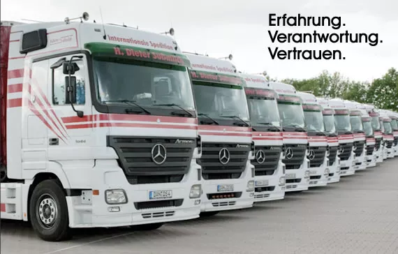 LKW Flotte Spedition Süßmilch